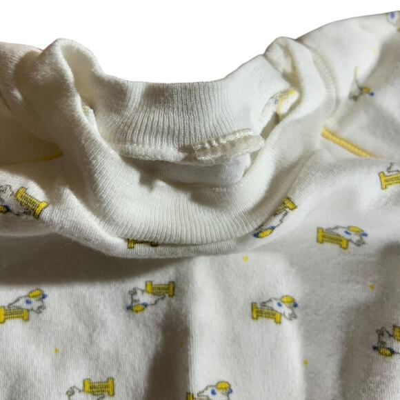 Prancing Sheep Vintage 80’s / 90’s Graphic Baby Top - Picture 3 of 3